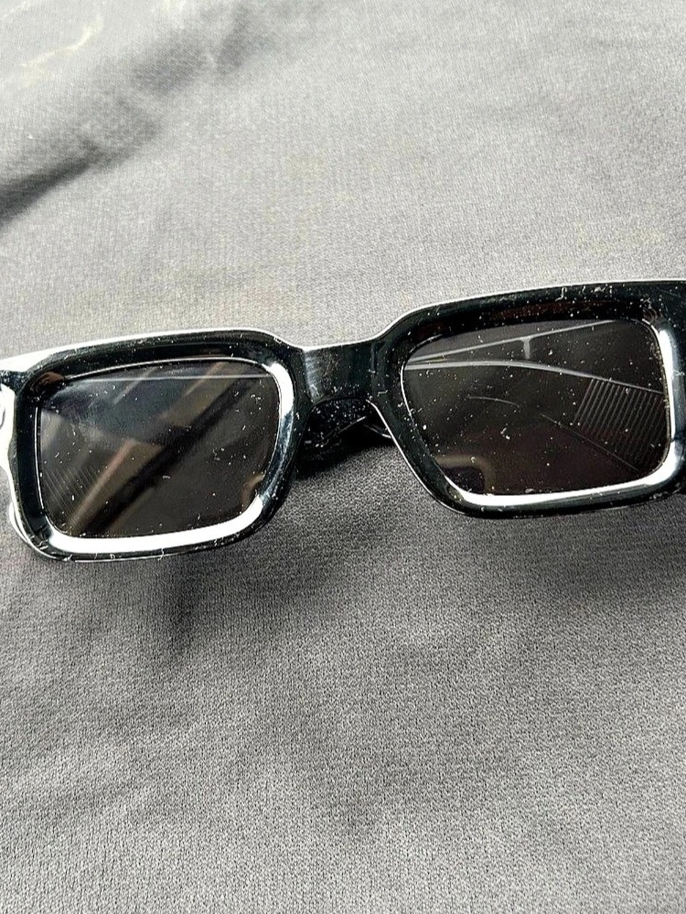 Black Rectangular Sunglasses
